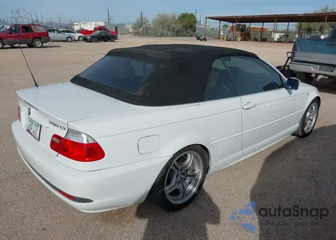 2004 BMW 330Ci z USA, uszkodzony, nr VIN WBABW53424PL42322